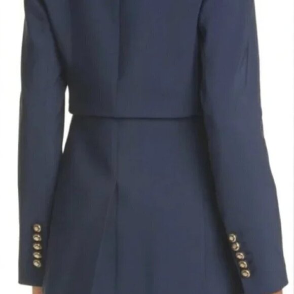 Veronica Beard Mori Dickey Jacket Navy Blue Size 4 NWT - Picture 9 of 16